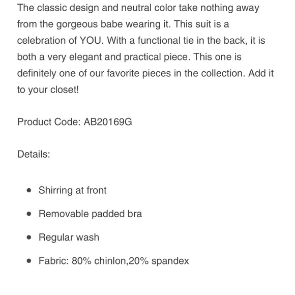 Cupshe Green One Piece Swinsuit - Picture 6 of 6